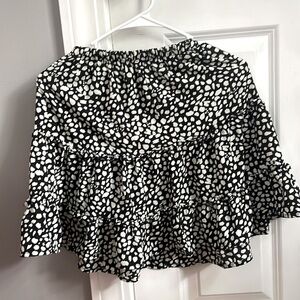 Black and White Skirt